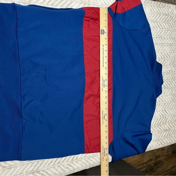 Nike Jacket Mens Blue FCB Barcelona Soccer Full Zip Warm Up Track Jacket XL - Picture 6 of 8